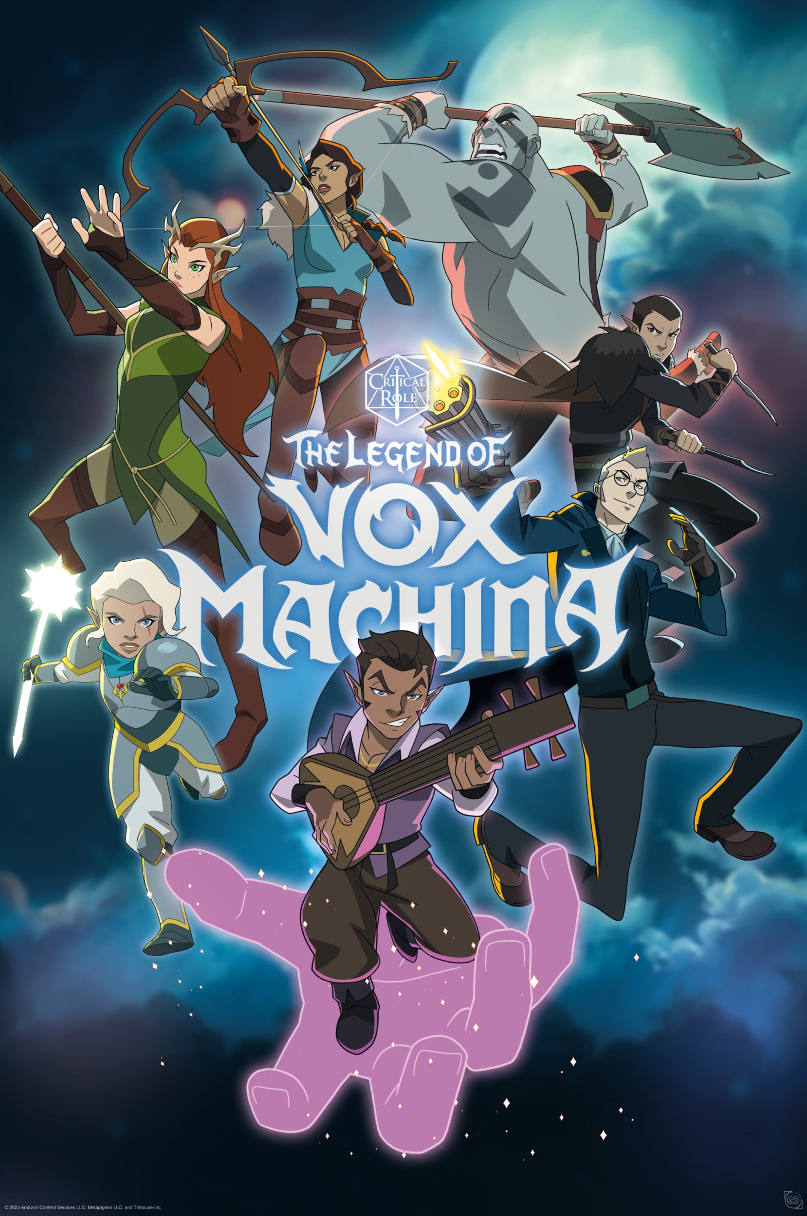 The Legend of Vox Machina Group Poster 61x91,5cm