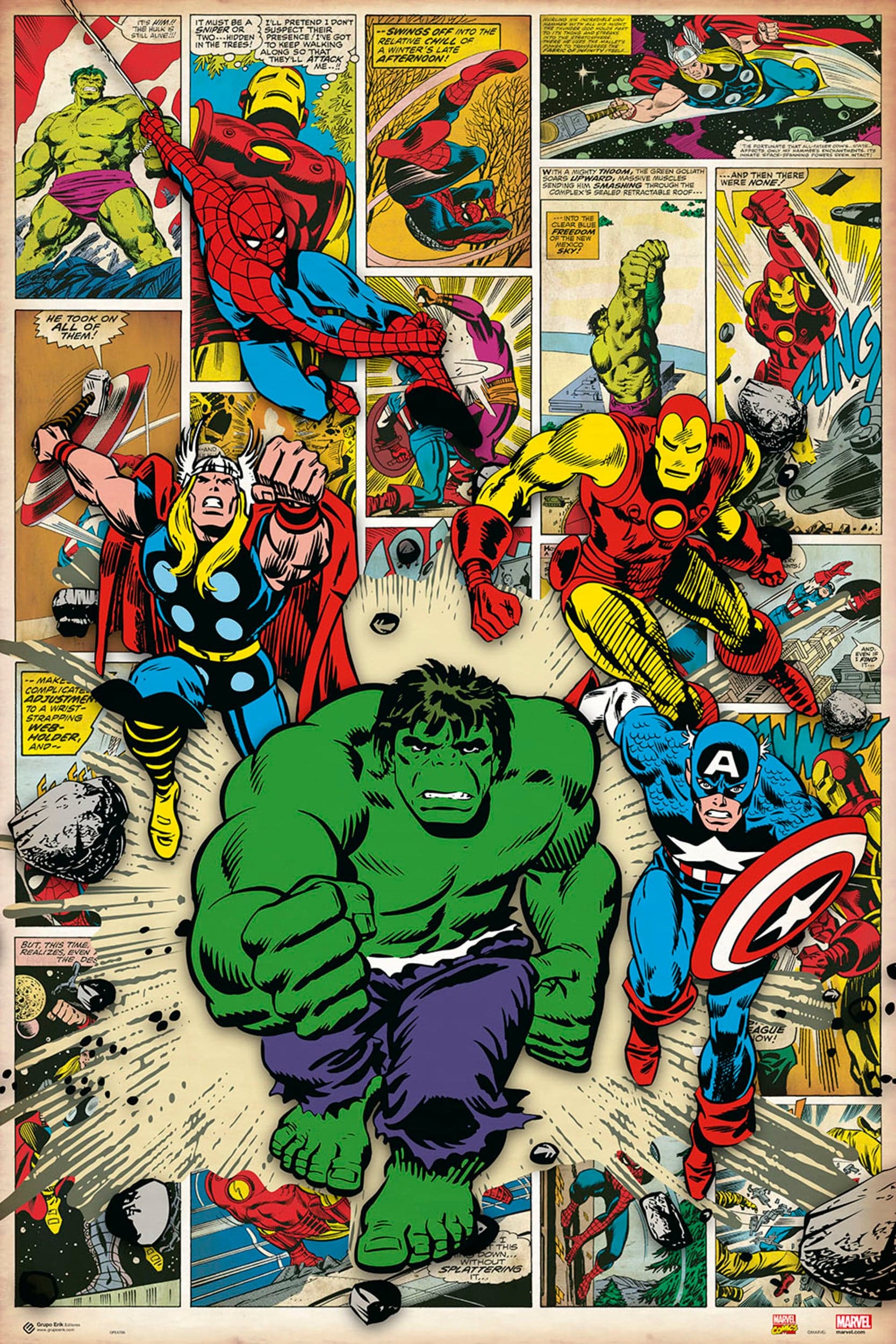 Marvel Avengers Framed Poster avengers 80 newest comic