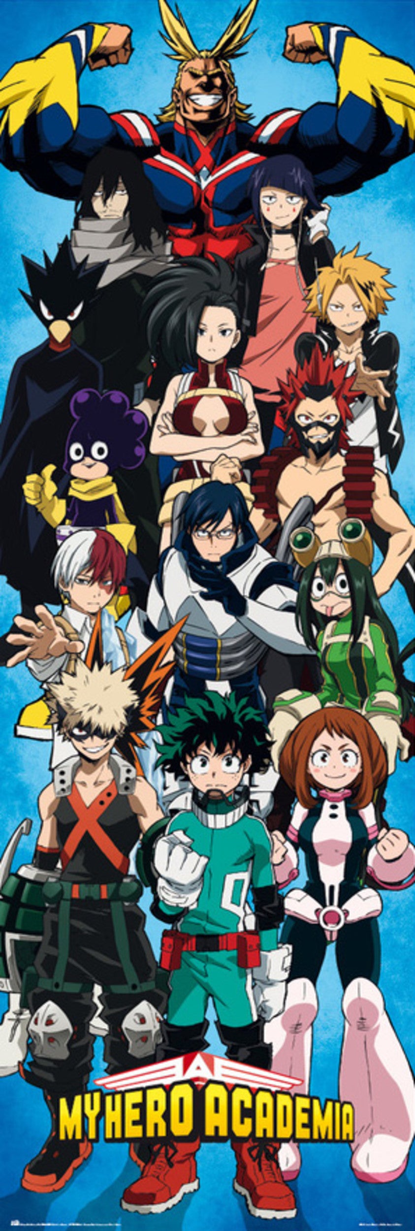 Poster My Hero Academia All Characters 53x158cm