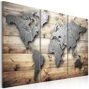 Canvas Print Doors to the World 3 Panels 120x80cm