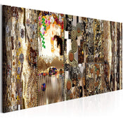 Canvas Print Mothers Love Gold 150x50cm