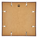 Annecy Plastic Photo Frame 20x20cm Brown Back | Yourdecoration.com