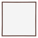 Annecy Plastic Photo Frame 20x20cm Brown Front | Yourdecoration.com