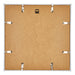 Annecy Plastic Photo Frame 20x20cm Champagne Back | Yourdecoration.com