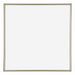 Annecy Plastic Photo Frame 20x20cm Champagne Front | Yourdecoration.com