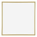 Annecy Plastic Photo Frame 20x20cm Gold Front | Yourdecoration.com