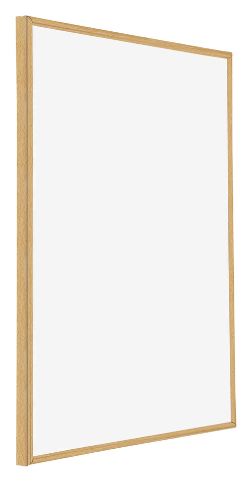 Annecy Plastic Photo Frame 20x25cm Beech Front Oblique | Yourdecoration.com