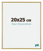 Annecy Plastic Photo Frame 20x25cm Gold Front Size | Yourdecoration.com