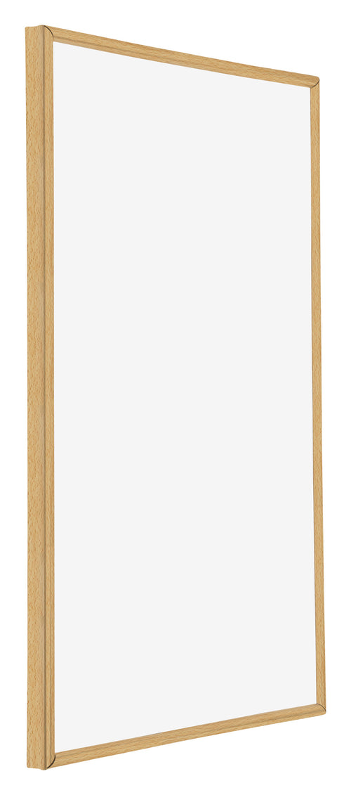 Annecy Plastic Photo Frame 20x30cm Beech Front Oblique | Yourdecoration.com