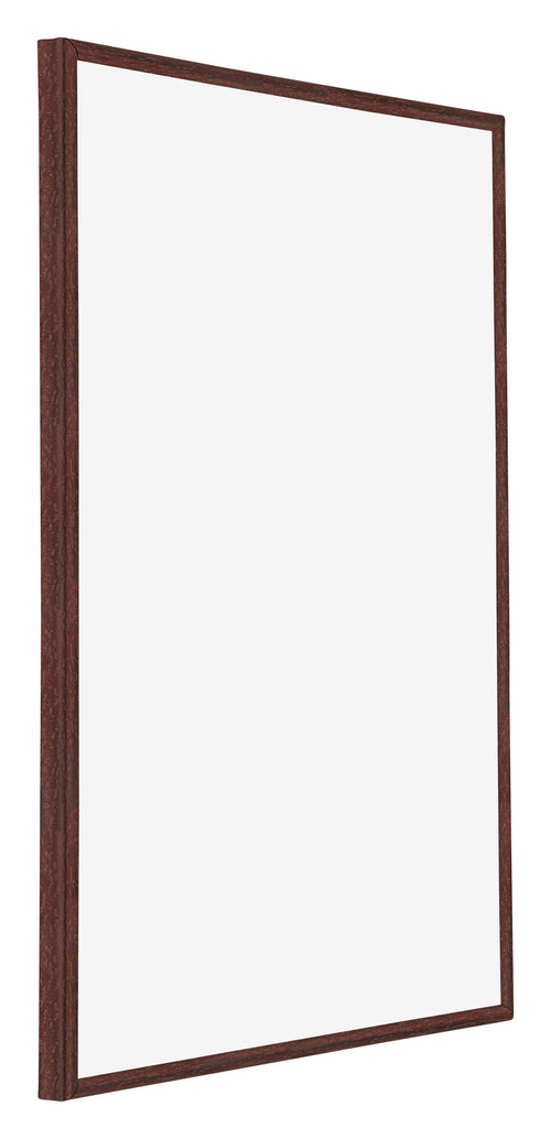 Annecy Plastic Photo Frame 24x32cm Brown Front Oblique | Yourdecoration.com