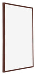 Annecy Plastic Photo Frame 24x32cm Brown Front Oblique | Yourdecoration.com