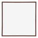 Annecy Plastic Photo Frame 25x25cm Brown Front | Yourdecoration.com