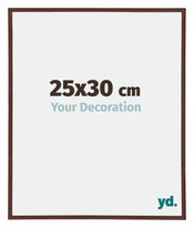 Annecy Plastic Photo Frame 25x30cm Brown Front Size | Yourdecoration.com