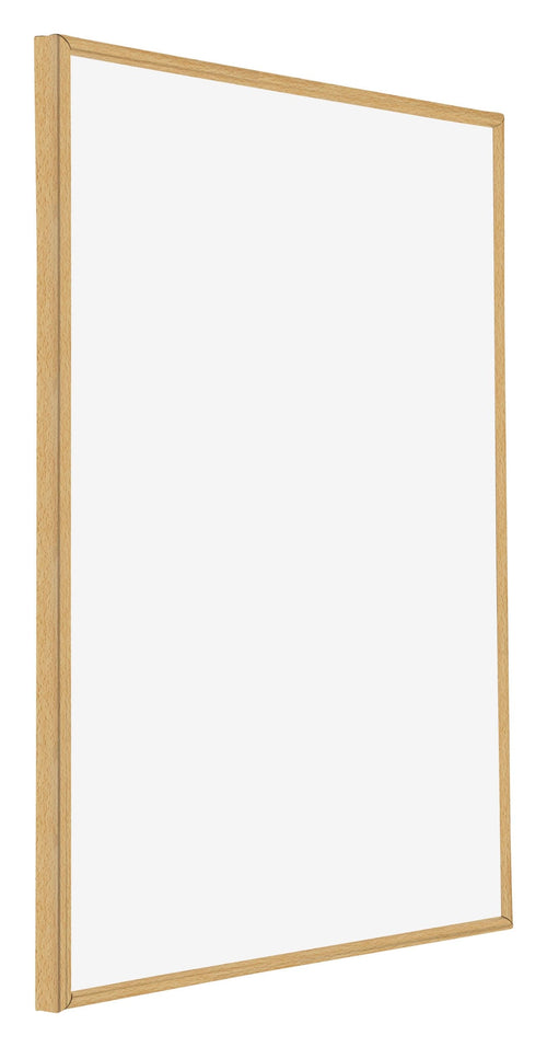 Annecy Plastic Photo Frame 28x35cm Beech Front Oblique | Yourdecoration.com