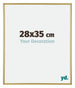 Annecy Plastic Photo Frame 28x35cm Gold Front Size | Yourdecoration.com