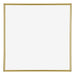 Annecy Plastic Photo Frame 30x30cm Gold Front | Yourdecoration.com