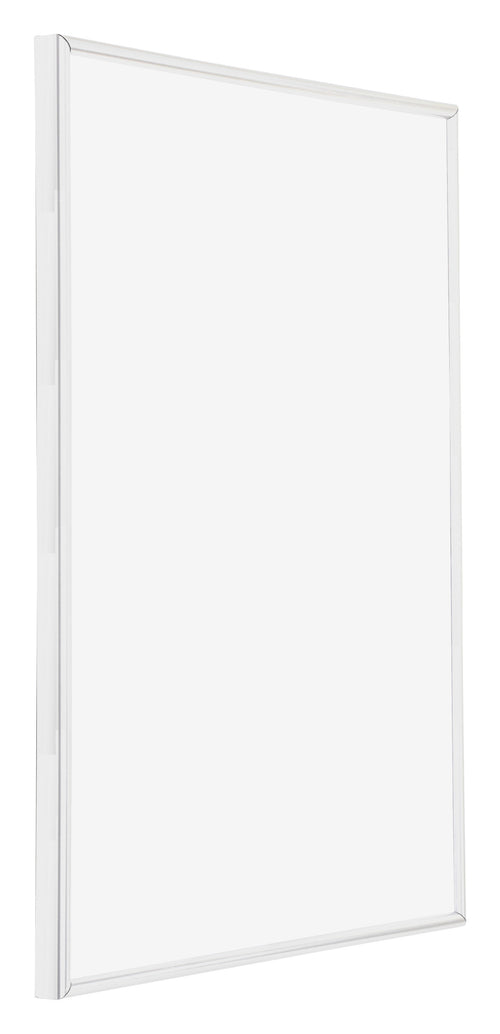 Annecy Plastic Photo Frame 30x40cm White High Gloss Front Oblique | Yourdecoration.com