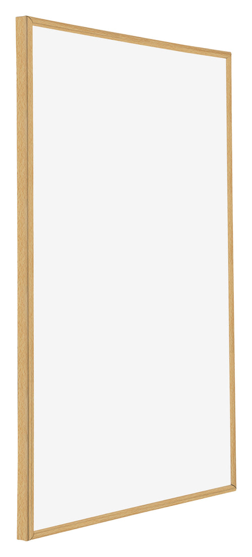 Annecy Plastic Photo Frame 30x42cm Beech Front Oblique | Yourdecoration.com