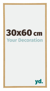 Annecy Plastic Photo Frame 30x60cm Beech Front Size | Yourdecoration.com