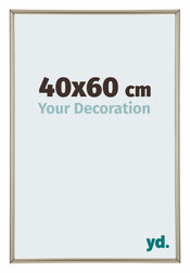 Annecy Plastic Photo Frame 40x60cm Champagne Front Size | Yourdecoration.com