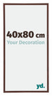 Annecy Plastic Photo Frame 40x80cm Brown Front Size | Yourdecoration.com