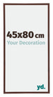 Annecy Plastic Photo Frame 45x80cm Brown Front Size | Yourdecoration.com