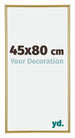 Annecy Plastic Photo Frame 45x80cm Gold Front Size | Yourdecoration.com