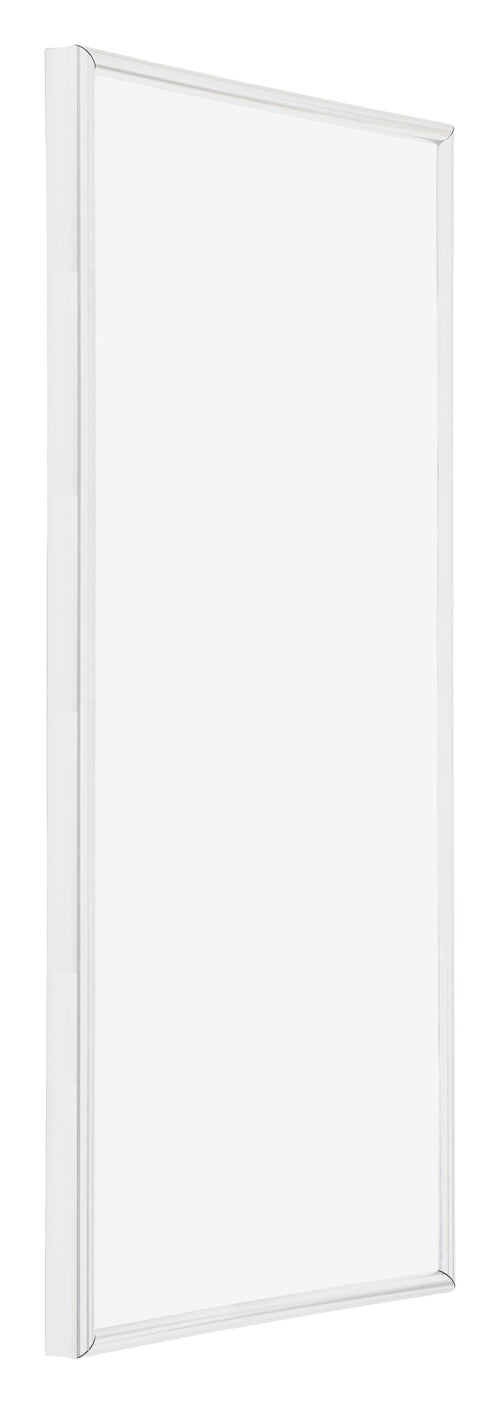 Annecy Plastic Photo Frame 45x80cm White High Gloss Front Oblique | Yourdecoration.com