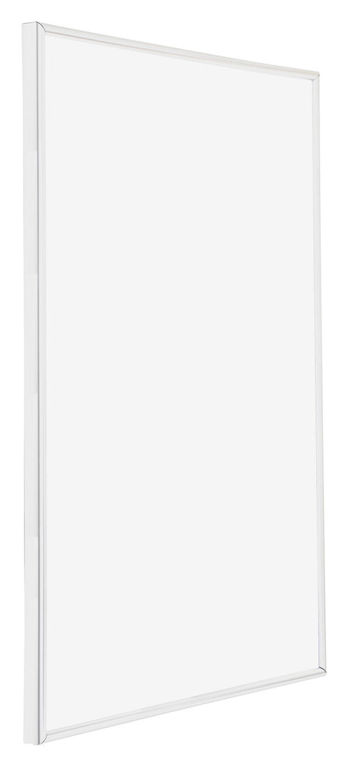 Annecy Plastic Photo Frame 48x67cm White High Gloss Front Oblique | Yourdecoration.com