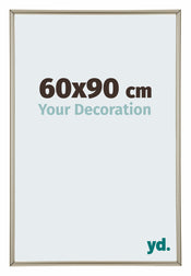 Annecy Plastic Photo Frame 60x90cm Champagne Front Size | Yourdecoration.com