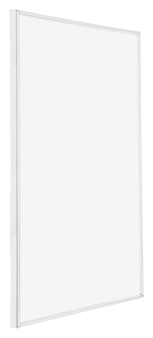 Annecy Plastic Photo Frame 68x98cm White High Gloss Front Oblique | Yourdecoration.com