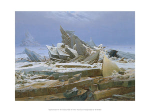 Art Print Caspar David Friedrich Das Eismeer 40x30cm CDF 101 PGM | Yourdecoration.com