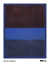 Art Print Mark Rothko No 61 Rust and Blue 71x91 5cm MKR 859 PGM | Yourdecoration.com