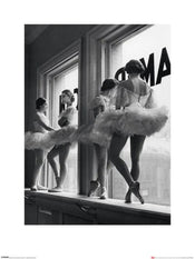 Art Print Time Life Ballerinas In Window 60x80cm Pyramid PPR40190 | Yourdecoration.com