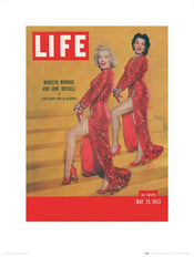 Art Print Time Life Life Cover Monroe Russell 60x80cm Pyramid PPR40205 | Yourdecoration.com