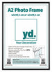 Aurora Aluminium Photo Frame 42x59 4cm A2 set of 2 Black Front Insert Sheet | Yourdecoration.com