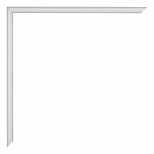 Austin Aluminium Photo Frame 18x24cm Silver Matt Detail Corner | Yourdecoration.com