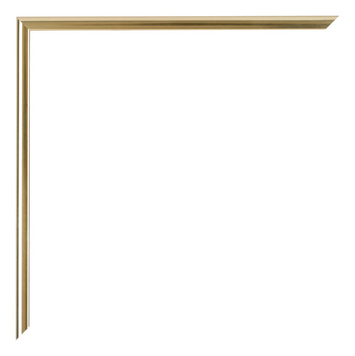 Austin Aluminium Photo Frame 25x25cm Gold High Gloss Detail Corner | Yourdecoration.com