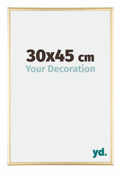 Austin Aluminium Photo Frame 30x45cm Gold High Gloss Front Size | Yourdecoration.com