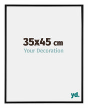 Austin Aluminium Photo Frame 35x45cm Black Matt Front Size | Yourdecoration.com