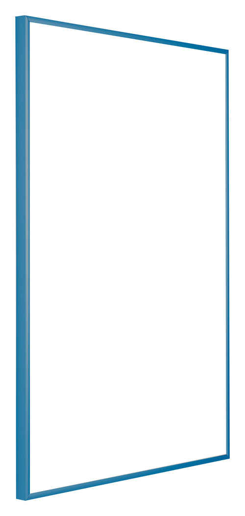 Austin Aluminium Photo Frame 42x59 4cm A2 Steel Blue Front Oblique | Yourdecoration.com