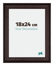 Birmingham Wooden Photo Frame 18x24cm Brown Front Size | Yourdecoration.com