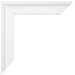 Birmingham Wooden Photo Frame 20x20cm White Detail Corner | Yourdecoration.com