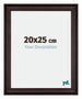 Birmingham Wooden Photo Frame 20x25cm Brown Front Size | Yourdecoration.com