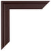 Birmingham Wooden Photo Frame 20x40cm Brown Detail Corner | Yourdecoration.com