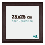 Birmingham Wooden Photo Frame 25x25cm Brown Front Size | Yourdecoration.com