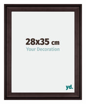 Birmingham Wooden Photo Frame 28x35cm Brown Front Size | Yourdecoration.com