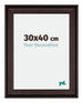 Birmingham Wooden Photo Frame 30x40cm Brown Front Size | Yourdecoration.com