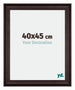 Birmingham Wooden Photo Frame 40x45cm Brown Front Size | Yourdecoration.com