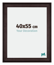 Birmingham Wooden Photo Frame 40x55cm Brown Front Size | Yourdecoration.com